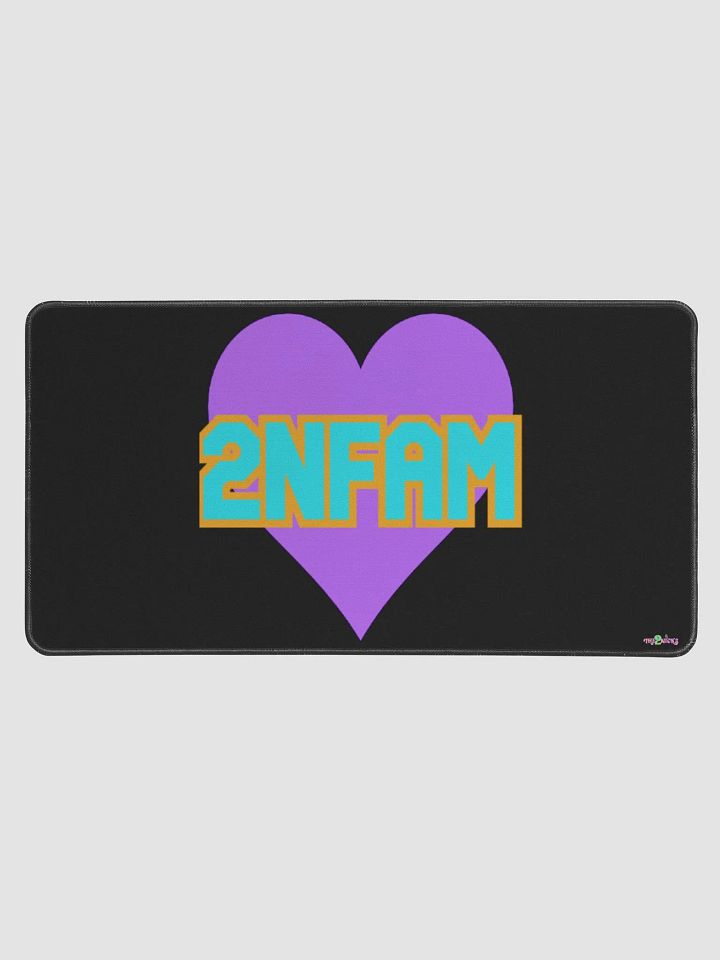 2NFAM Heart Desk Mat (Black) product image (1)