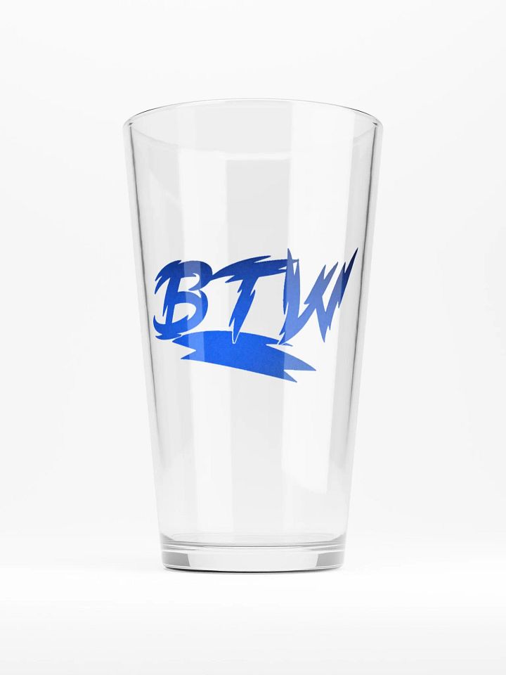 BTW Pint glass product image (1)