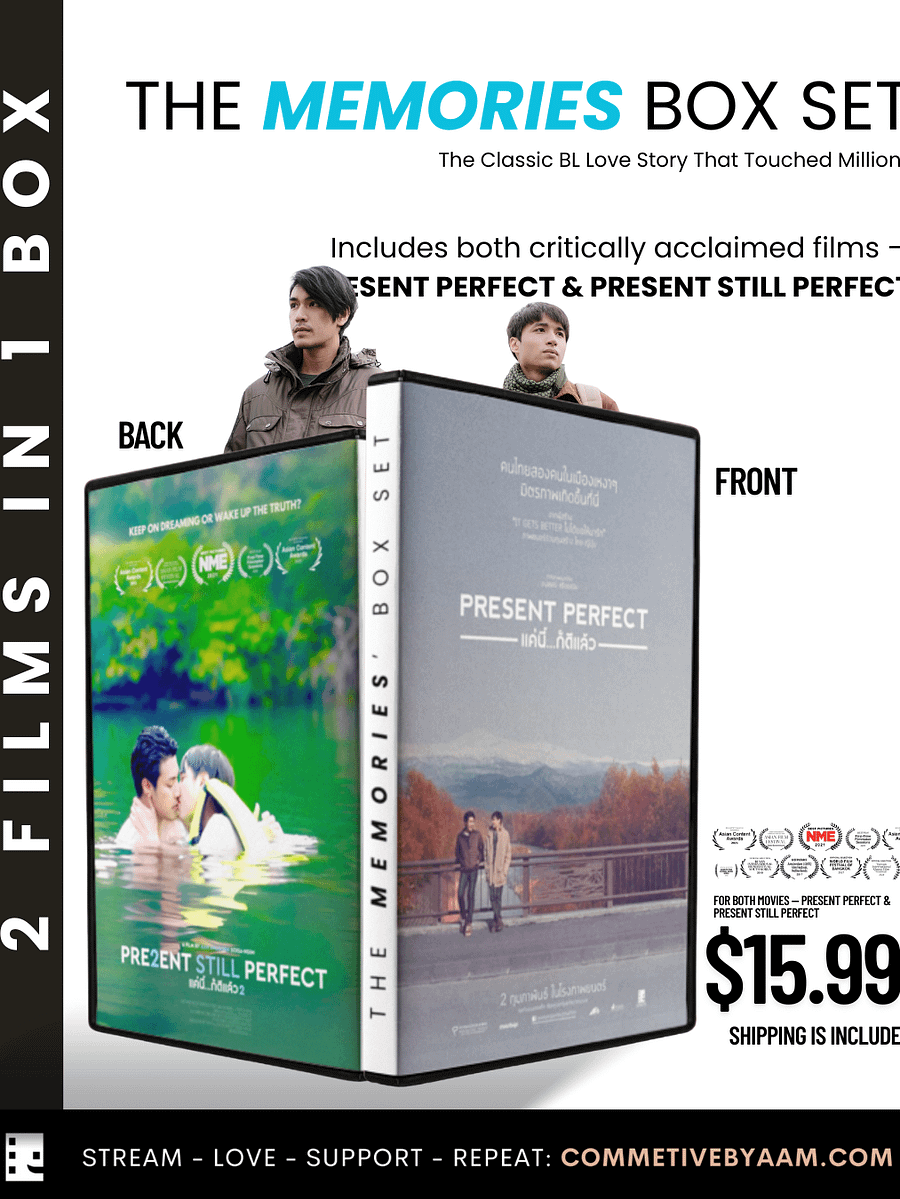 The MEMORIES DVD Box Set – Present Perfect + Present Still Perfect product image (1)