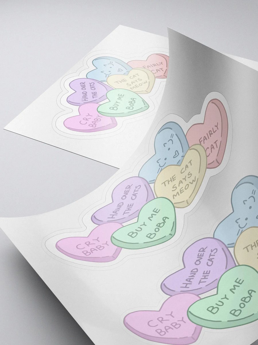 Lovehearts stickers product image (4)