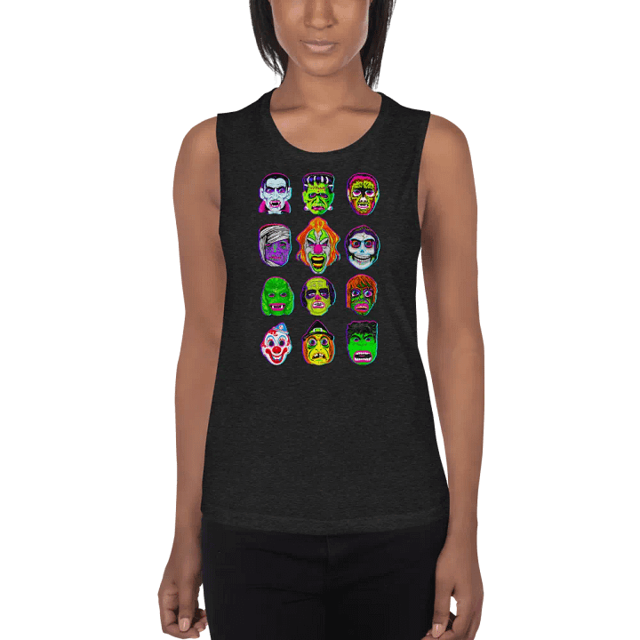 Horror Icons Women's Active Tank Top product image (2)
