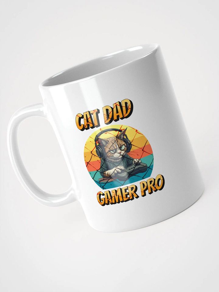 Cat Dad Gamer Pro Mug product image (2)