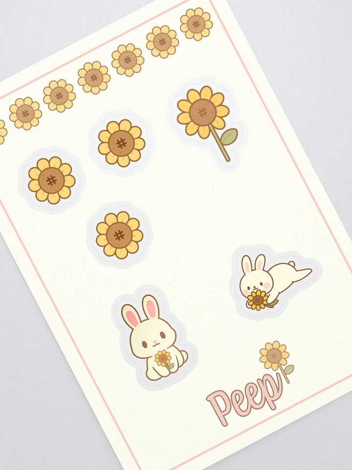 Peep's Sticker Sheet product image (1)
