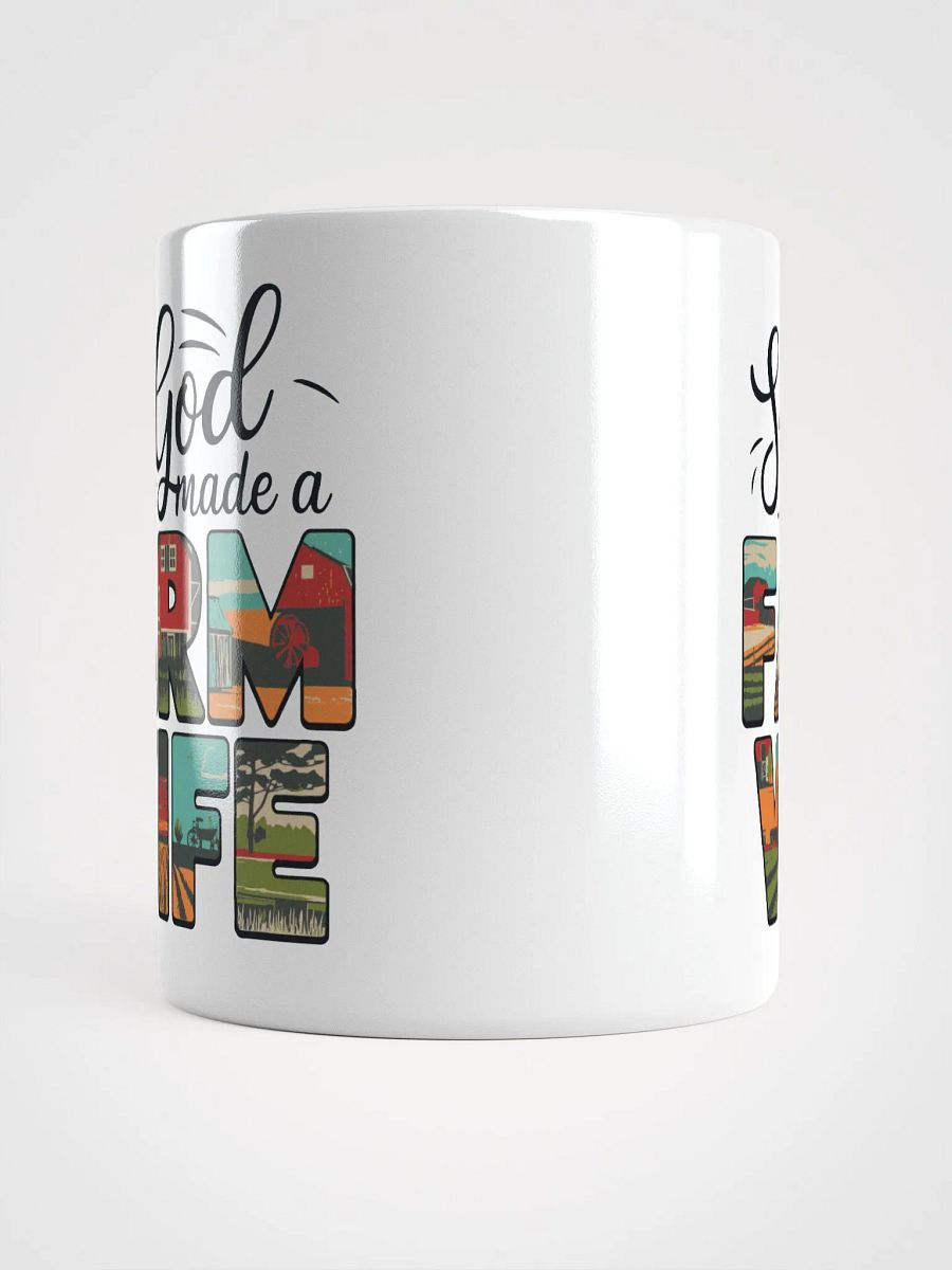 Farm Wife White Glossy Mug product image (15)