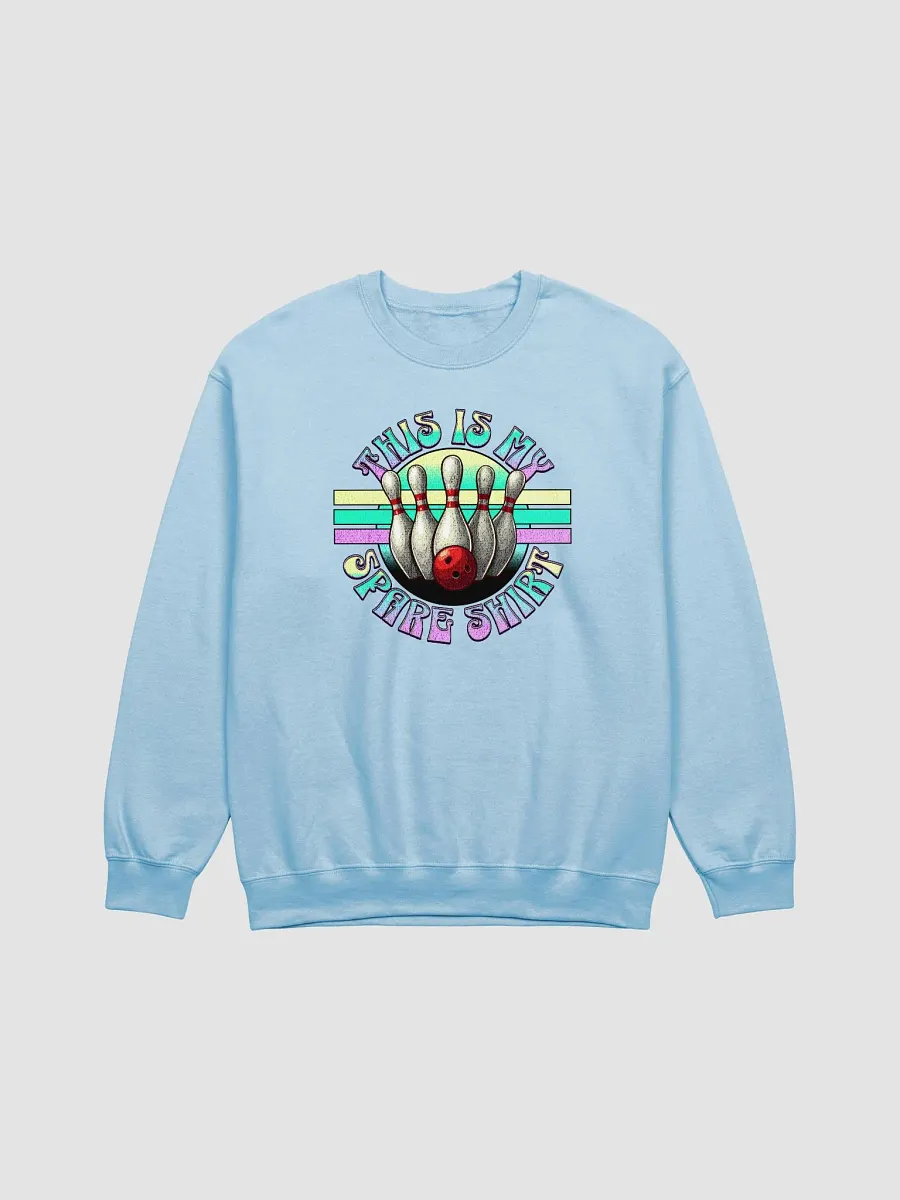 This Is My Spare Shirt Bowling Air-Spun Classic Crewneck Sweatshirt product image (5)