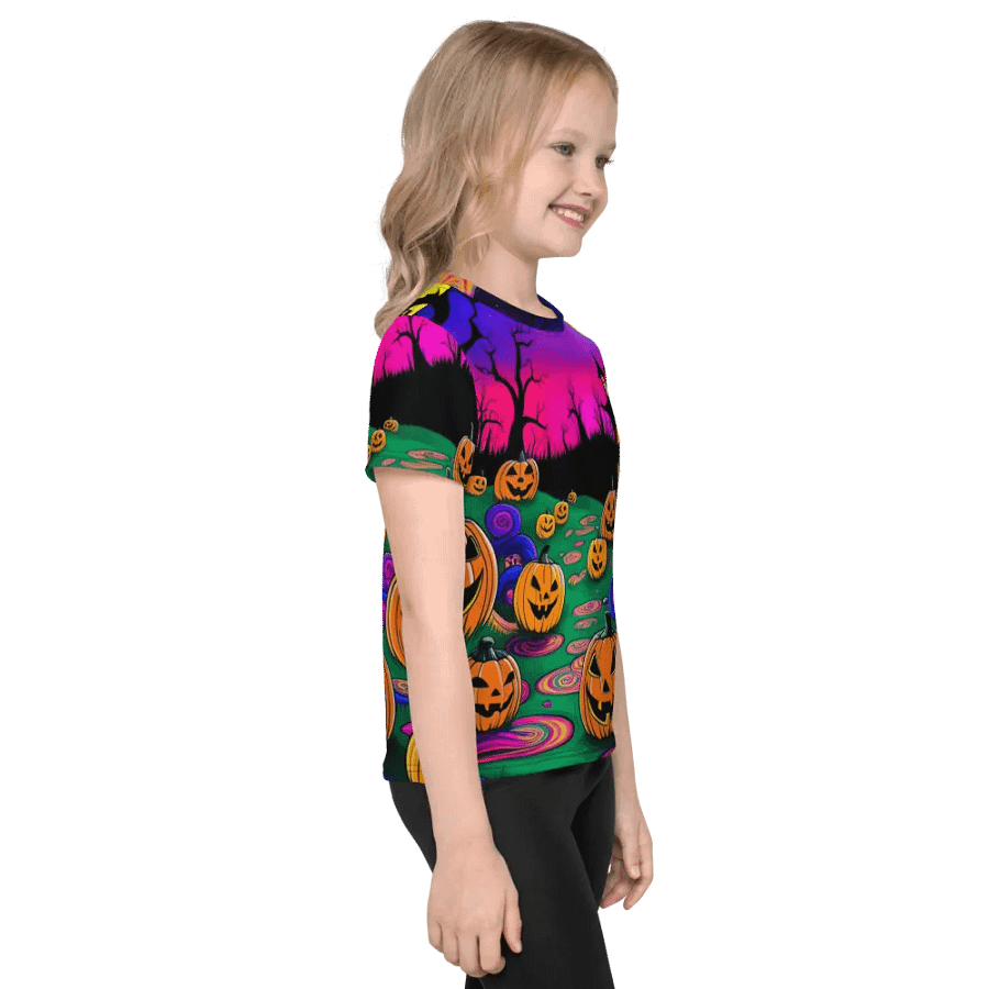 Haunted Pumpkins Habitat Kids T Shirt product image (6)