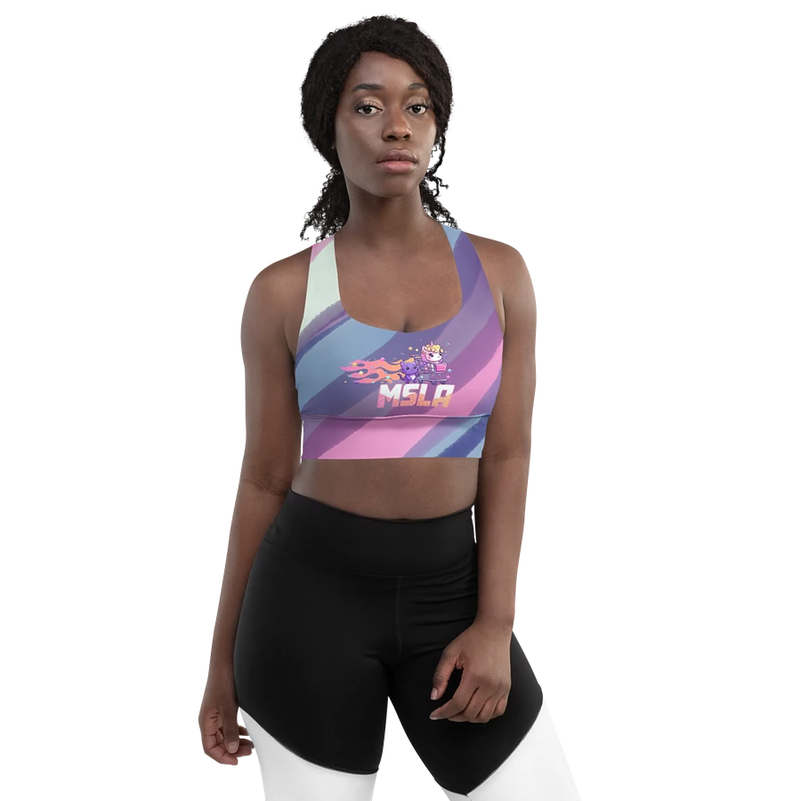 MSLA Sparkles Amigos - Longline Sports Bra product image (18)