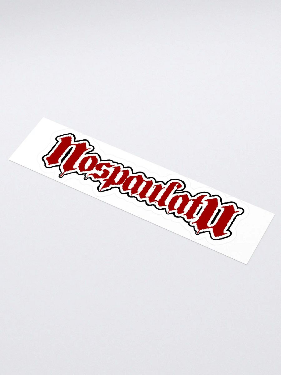 nospaulatu Logo Sticker product image (1)