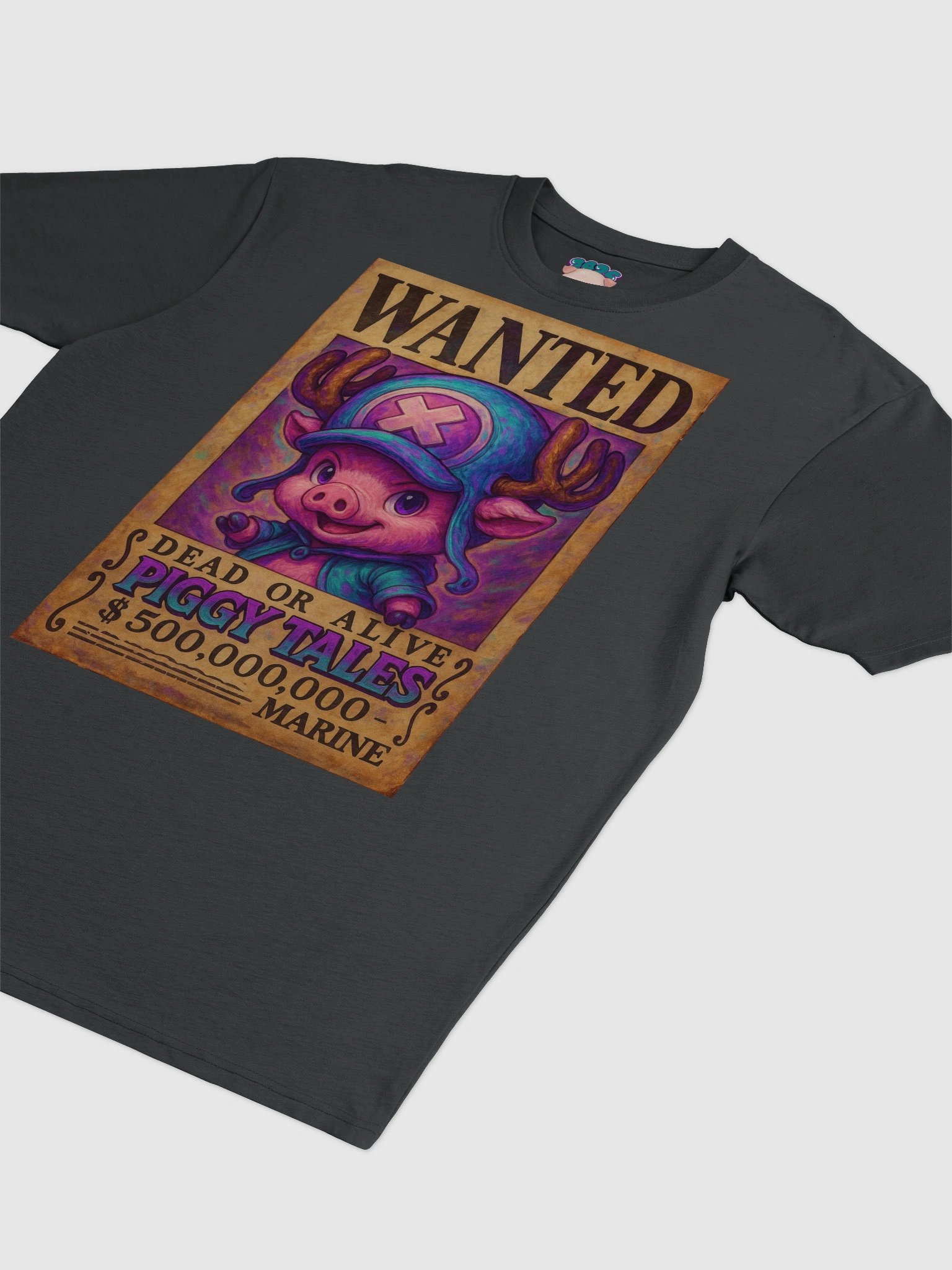 Wanted Poster Chopper Piggy Tee product image (7)