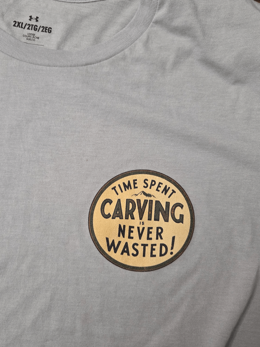 Time Spent Carving is Never Wasted, Shirt product image (6)
