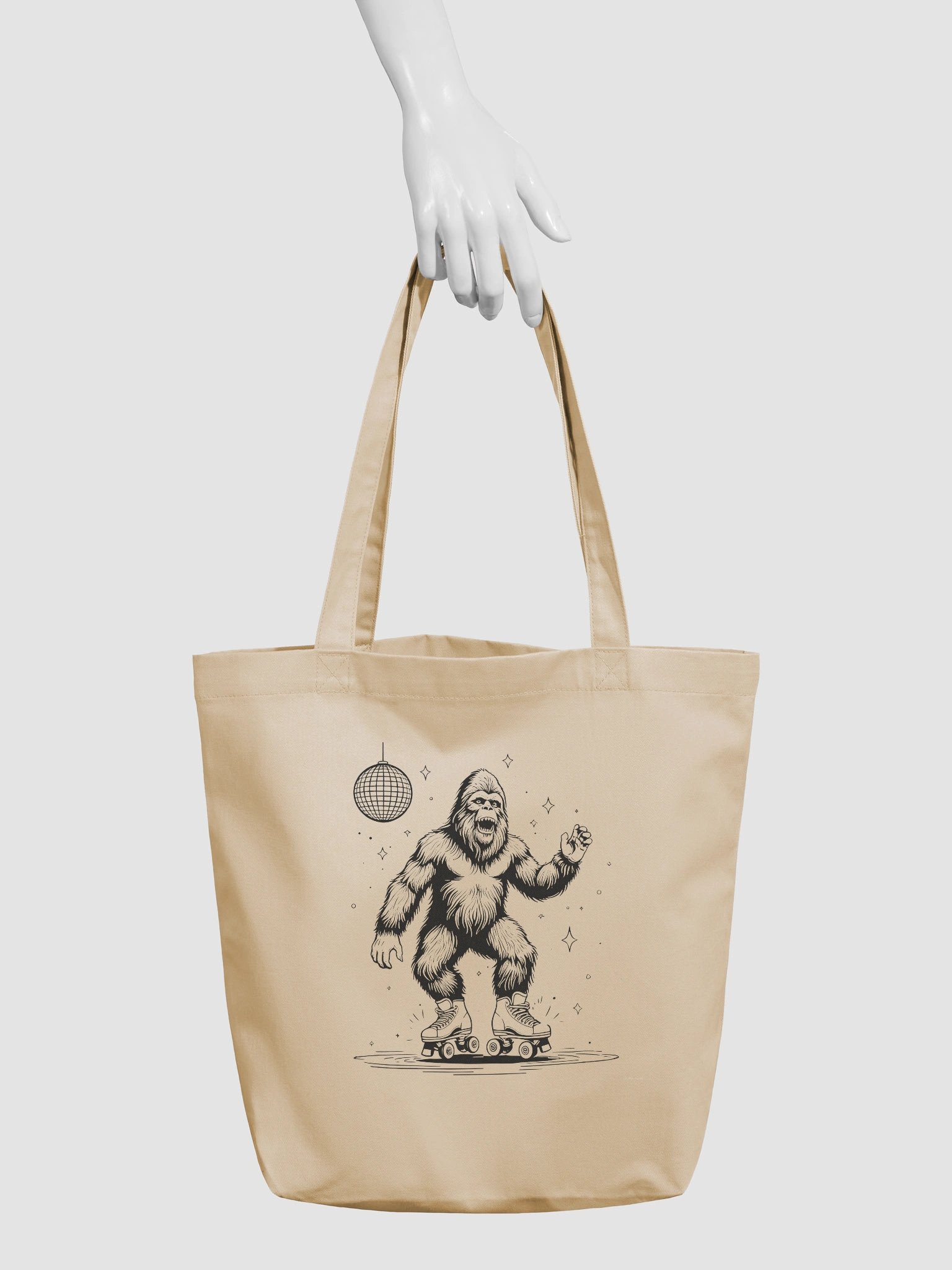 Disco Bigfoot Groove Tote Bag product image (3)