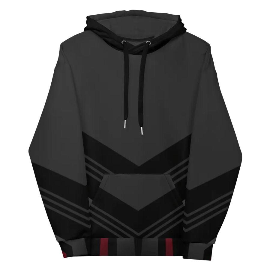Symmetry in Red Unisex Hoodie product image (12)