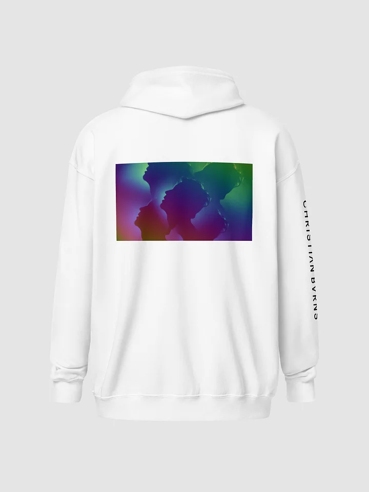 Spectrum Zip Hoodie (White) product image (1)