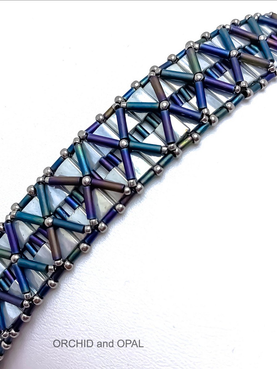 Beading Pattern – Nexus Bugle Bead Bracelet product image (3)