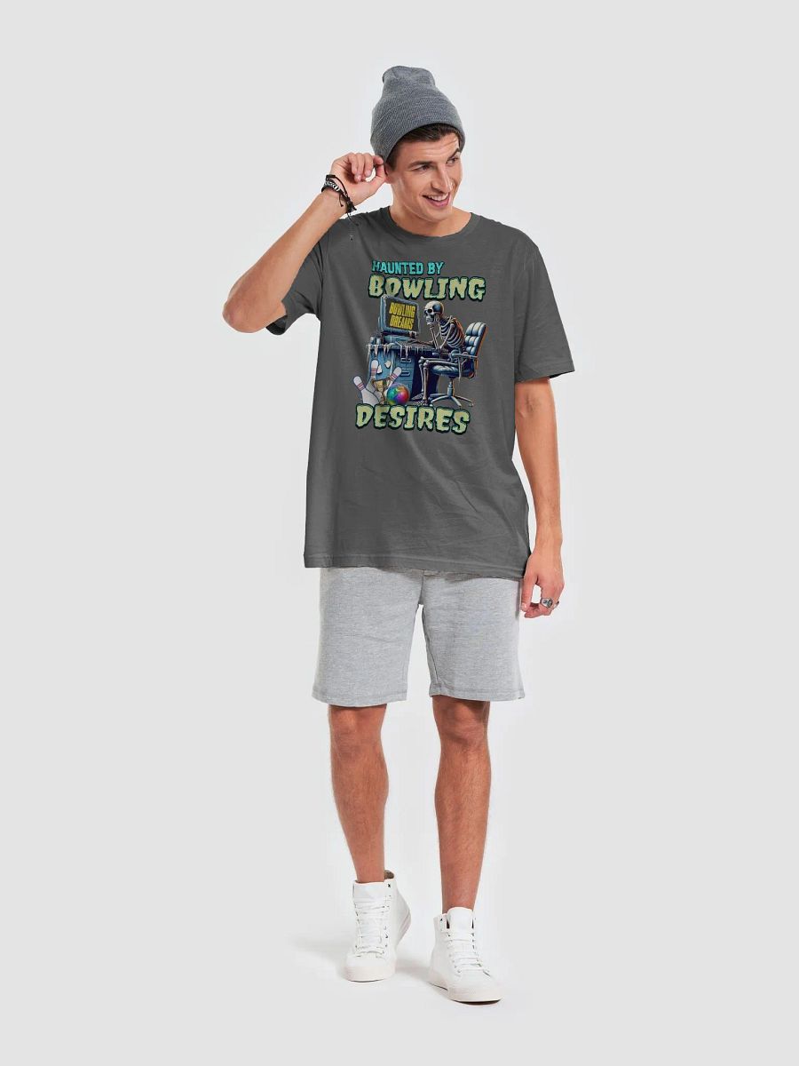 Haunted By Bowling Desires Skeleton T-Shirt product image (4)