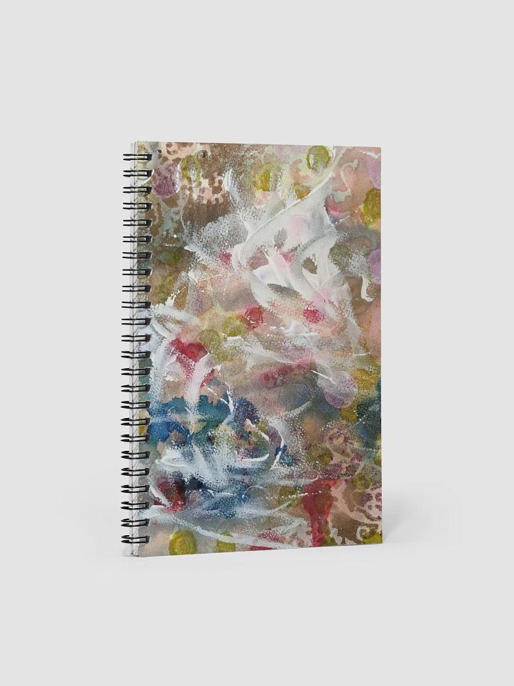 Flourish with Gold Spiral Notebook product image (1)