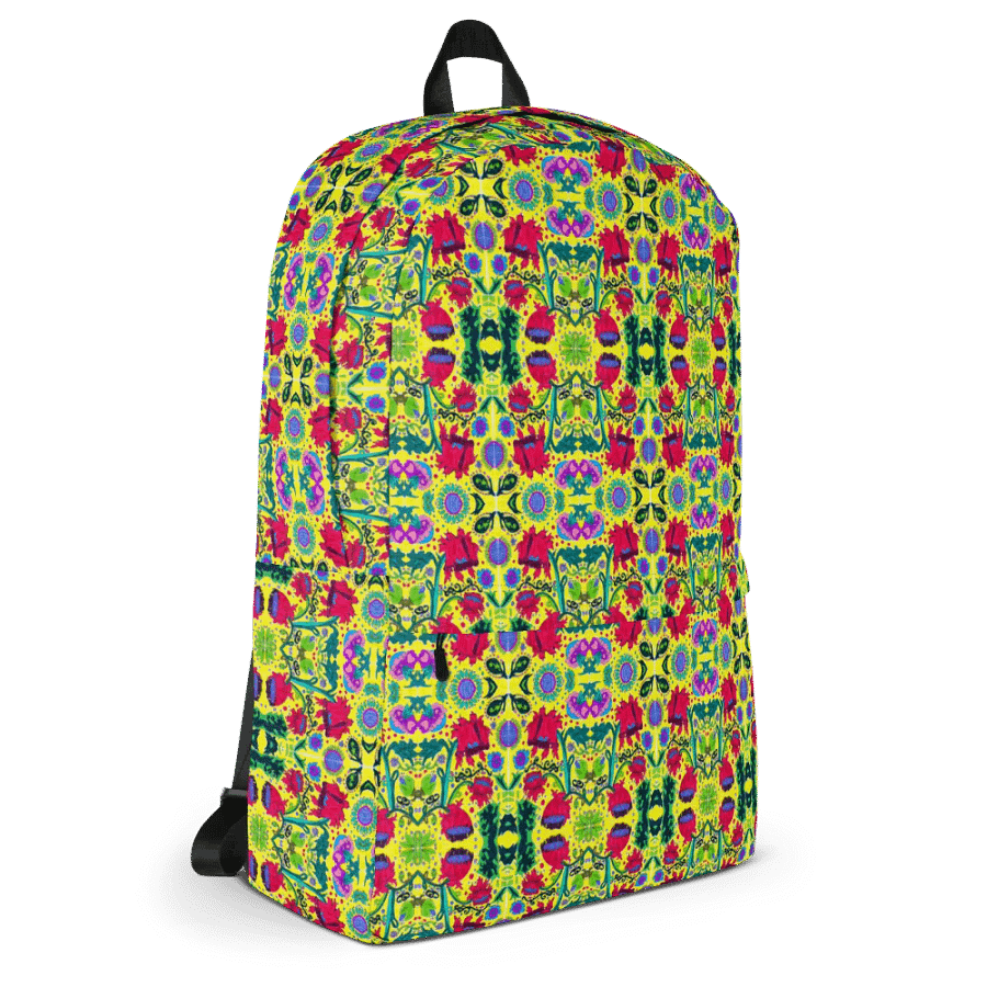 Abstract Poppy Flowers Back Pack product image (10)