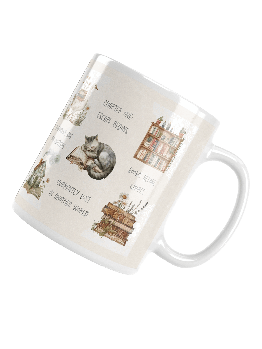 Escape Begins Glossy Ceramic Mug product image (14)
