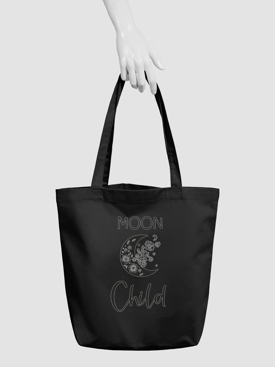 Celestial Blossom Crescent Tote Bag product image (5)
