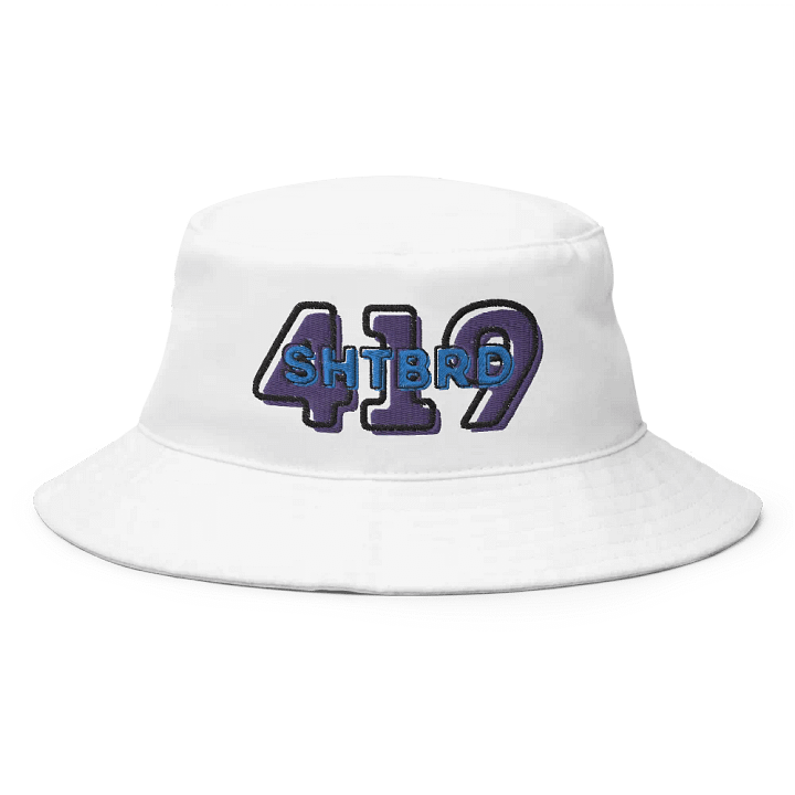 ShtBrd419 White Bucket Hat product image (1)