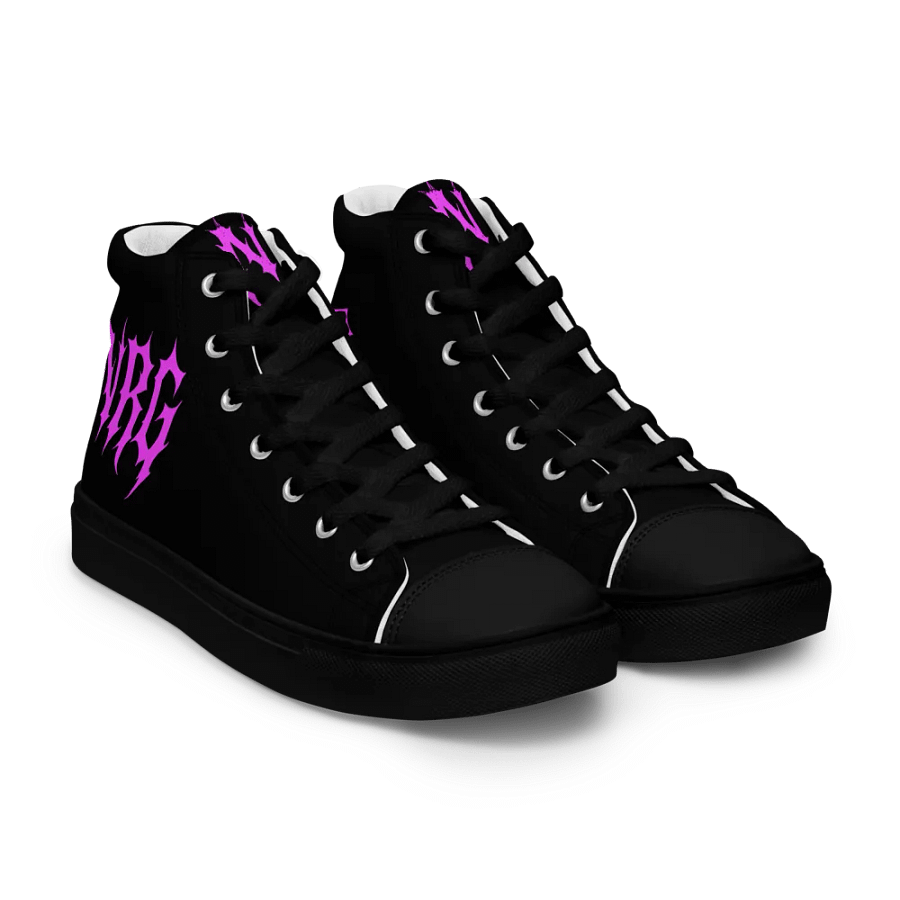 Women's NRG Grunge Cross High Top Canvas Shoes product image (8)