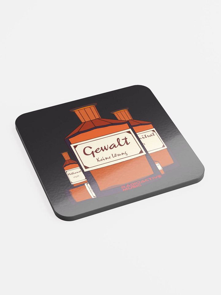 Gewalt ist keine Lösung - Untersetzer product image (2)