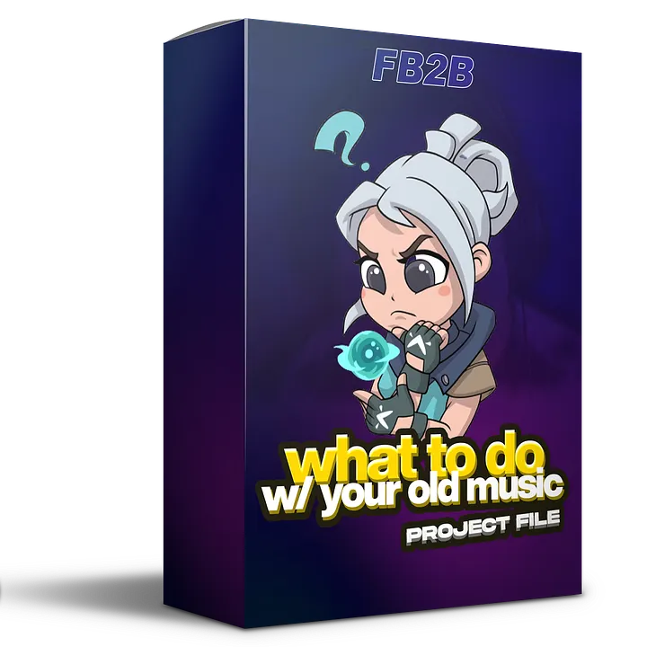 what to do with old music Project file, 