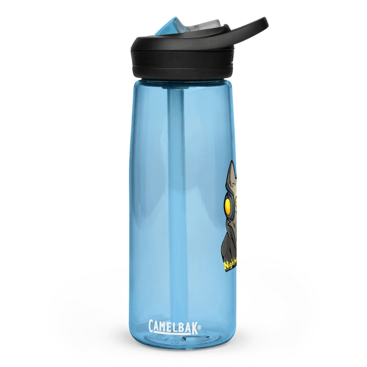 Nightmare Ryzing Wolf Headphones Water Bottle product image (1)