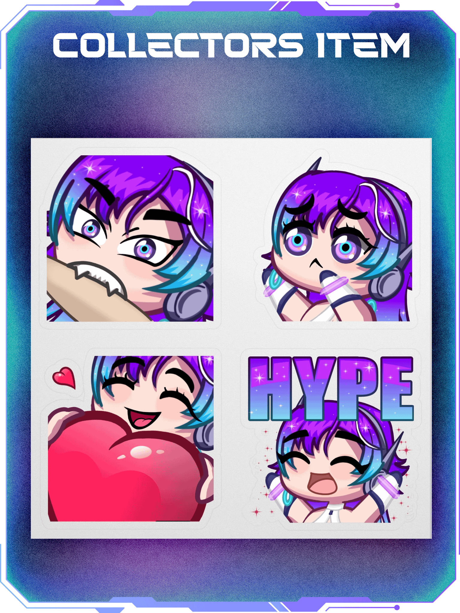 Stickers: Emotes Pt 1 product image (1)