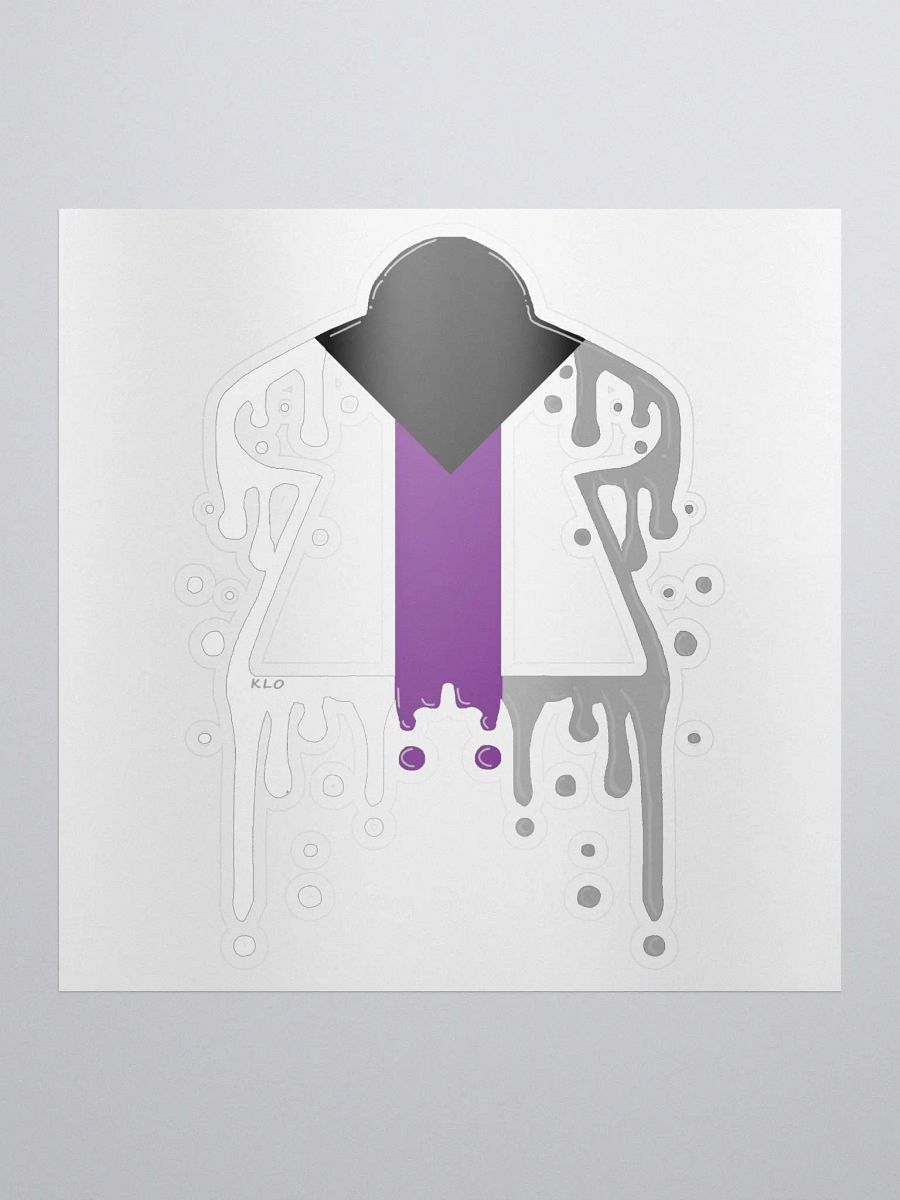 Drippy Demi Pride Meeple Sticker product image (1)
