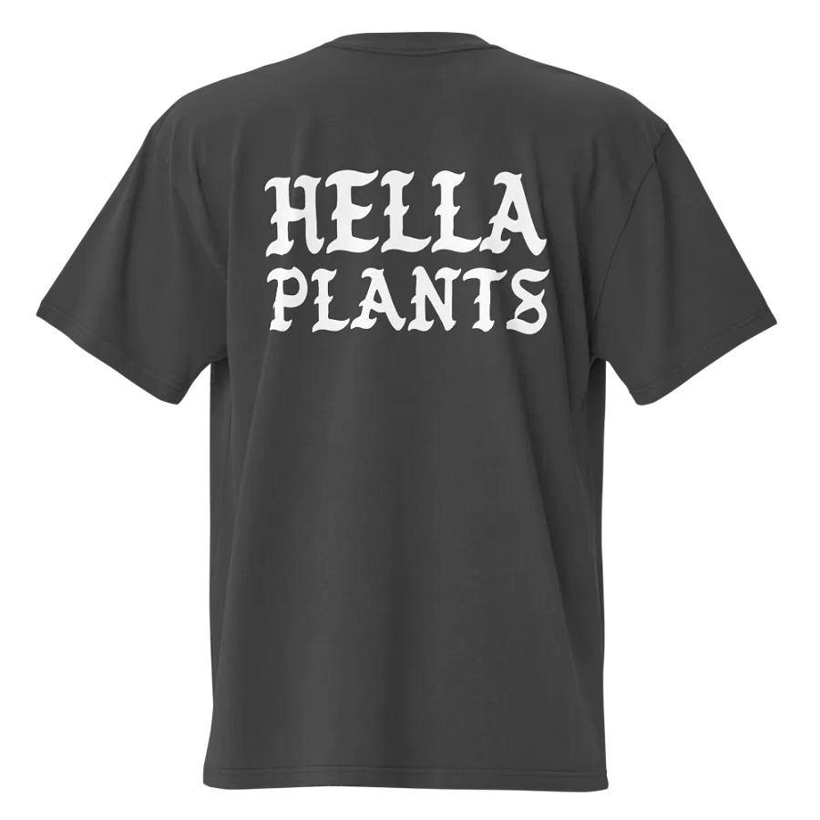 HELLA PLANTS oversized unisex tee product image (3)