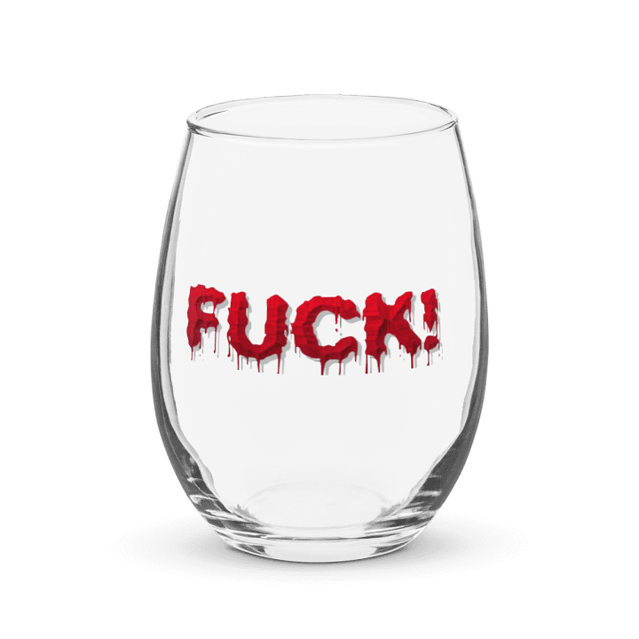 Bad Lu Booze Or Any Drink Glass product image (1)