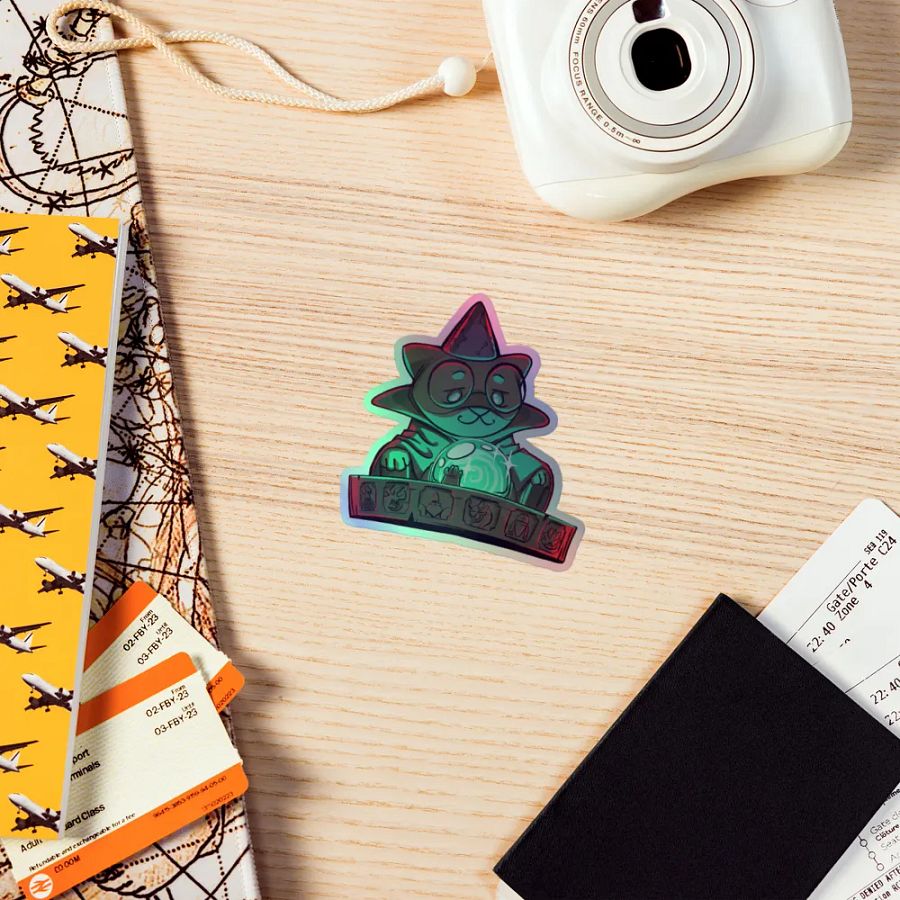 Ponder the Orb - Holographic Sticker product image (6)