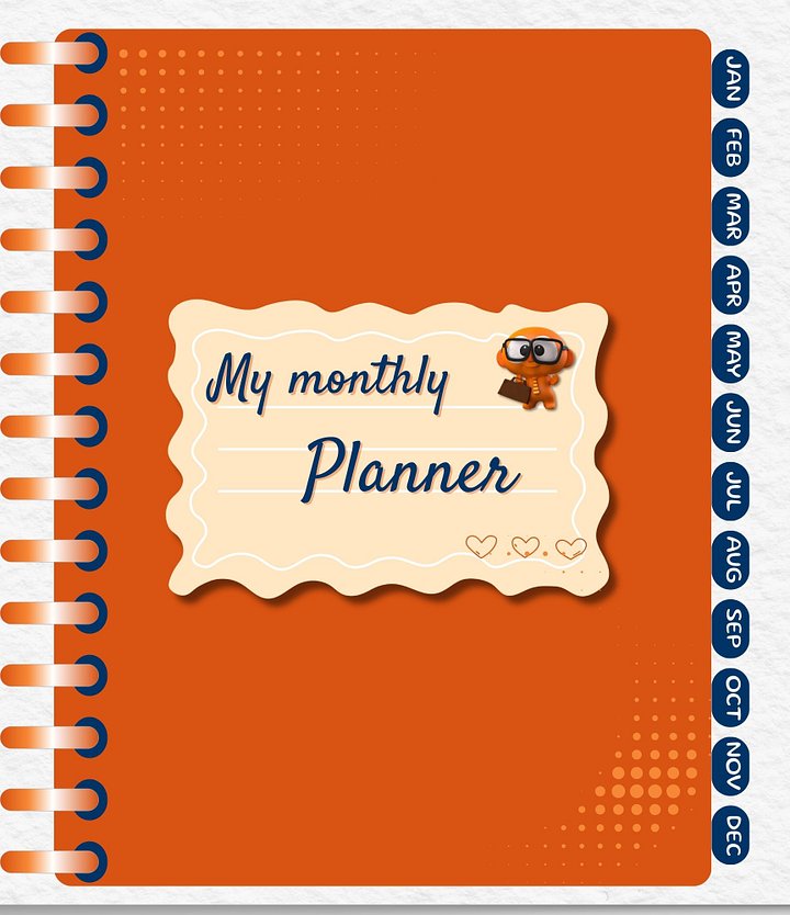 Digital Monthly Planner product image (1)