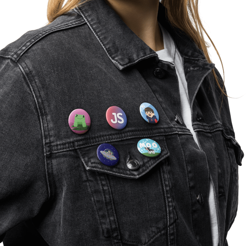 The JacobStreams Pin Badge Set product image (4)