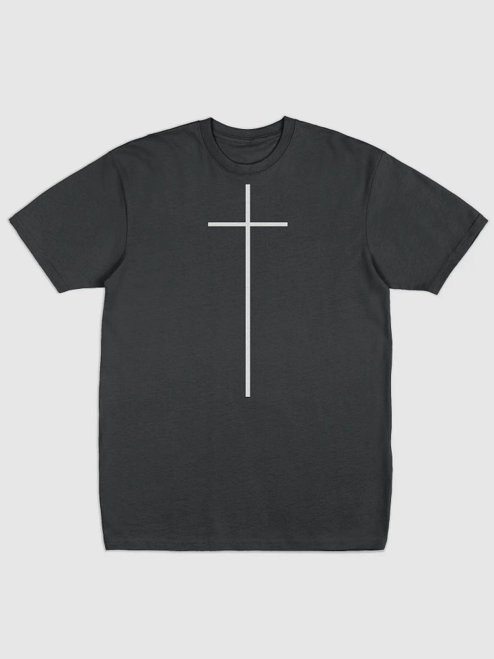 Minimalist Cross Black Tee product image (1)