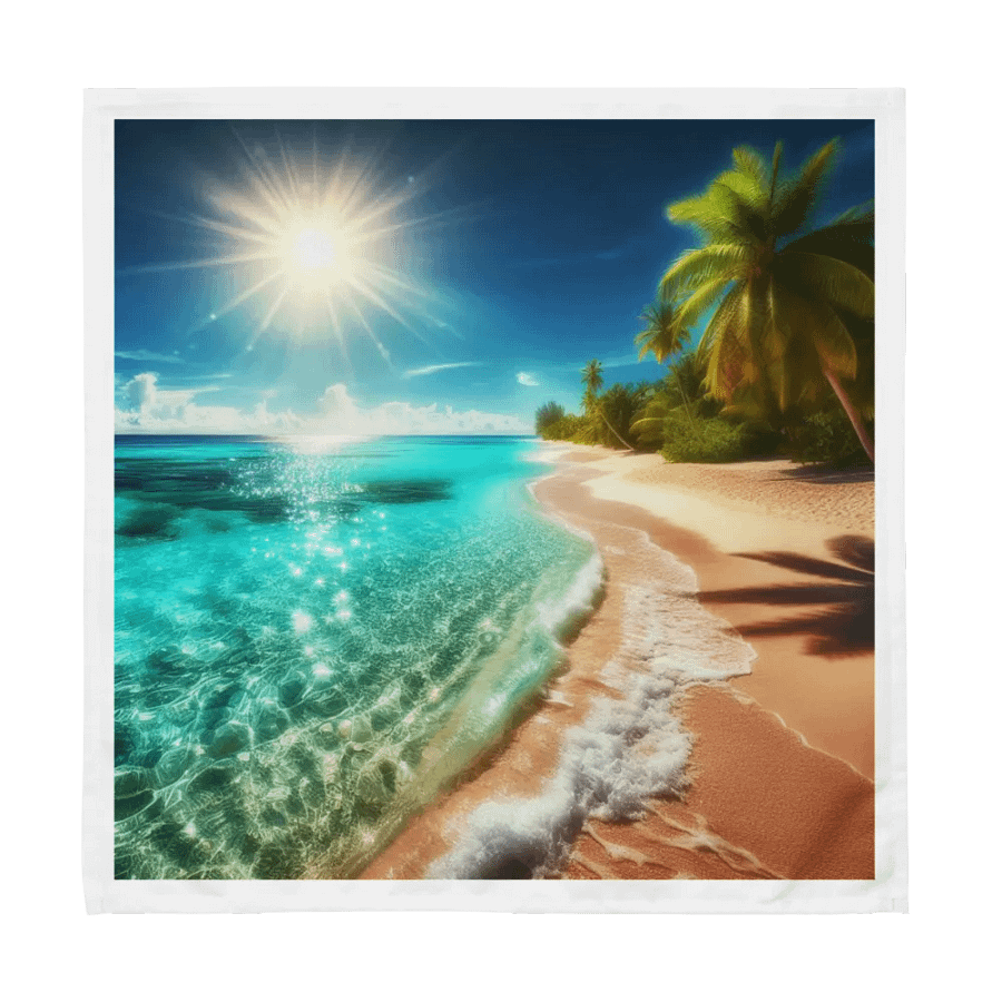 Tropical Bliss Cloth Napkin Set | AI Design product image (8)