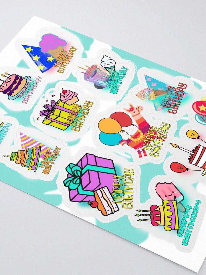 Birthday Sticker product image (2)