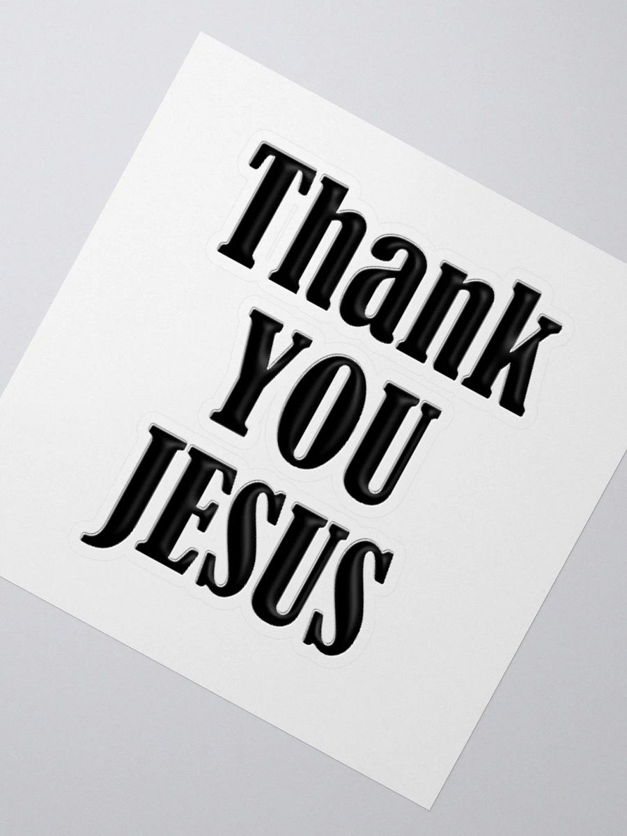 THANK YOU, JESUS, product image (2)