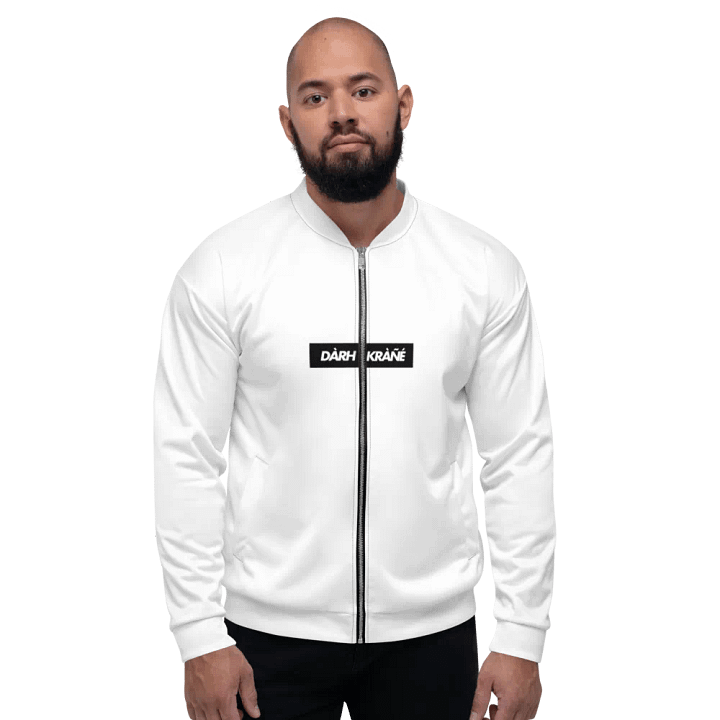 DÀRH KRÀÑÉ Custom All-Over Bomber Jacket product image (2)