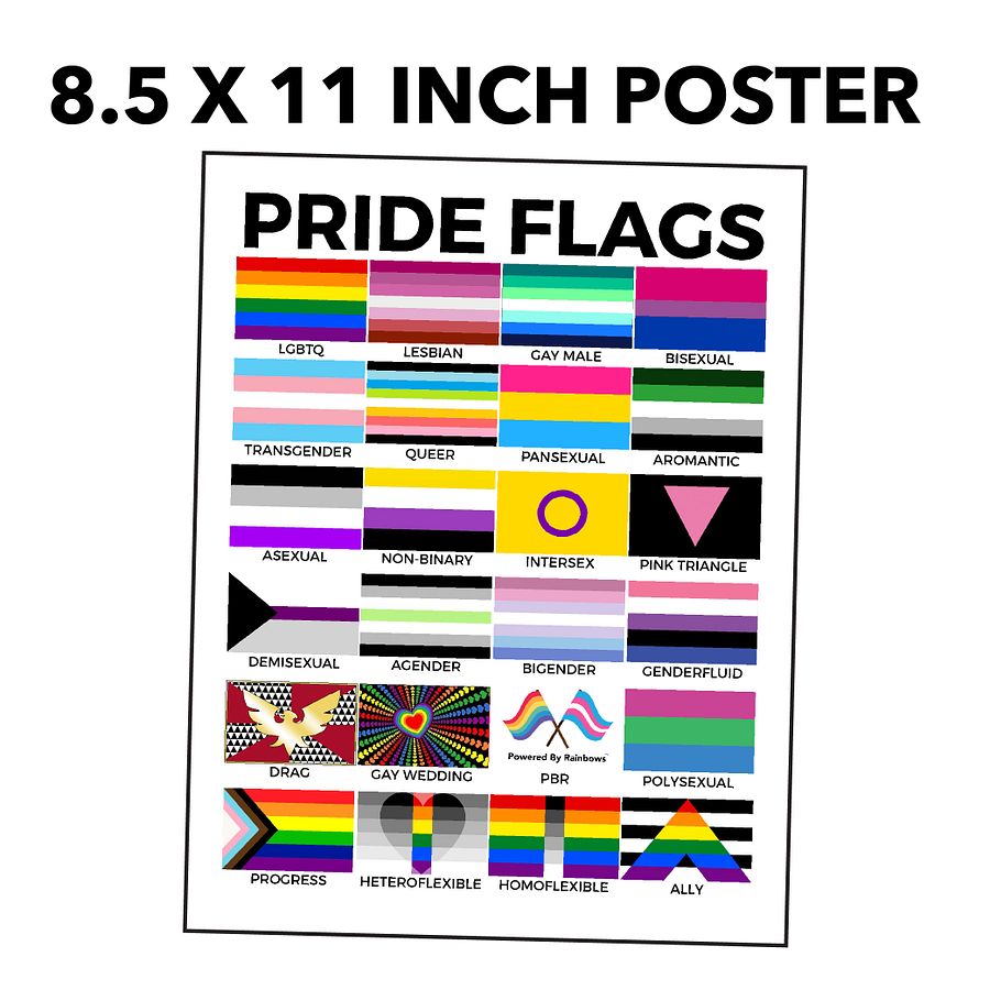 Pride Flags Poster product image (3)