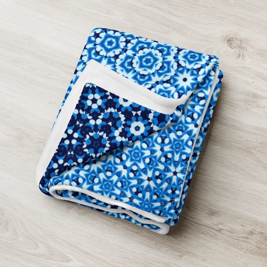 Blue Floral Pattern product image (9)
