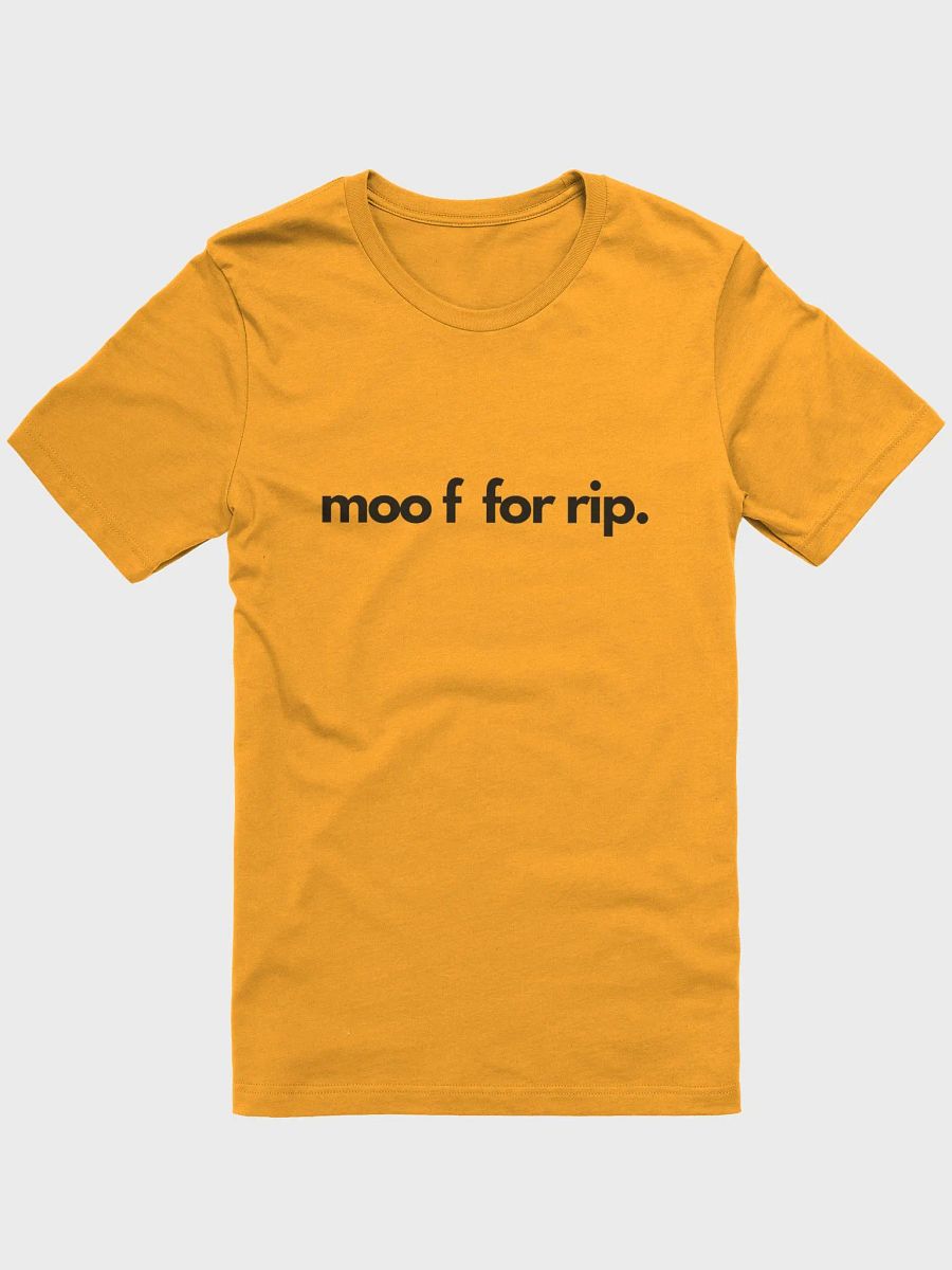 moo f for rip Supersoft T-shirt product image (3)