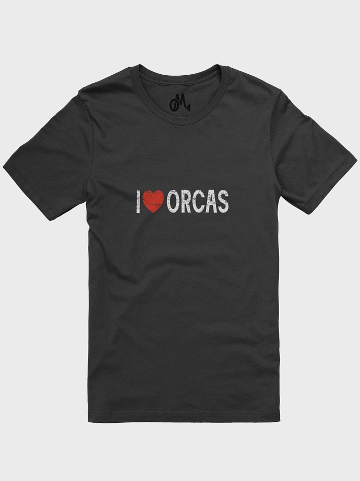 I Love Orcas T-Shirt product image (1)