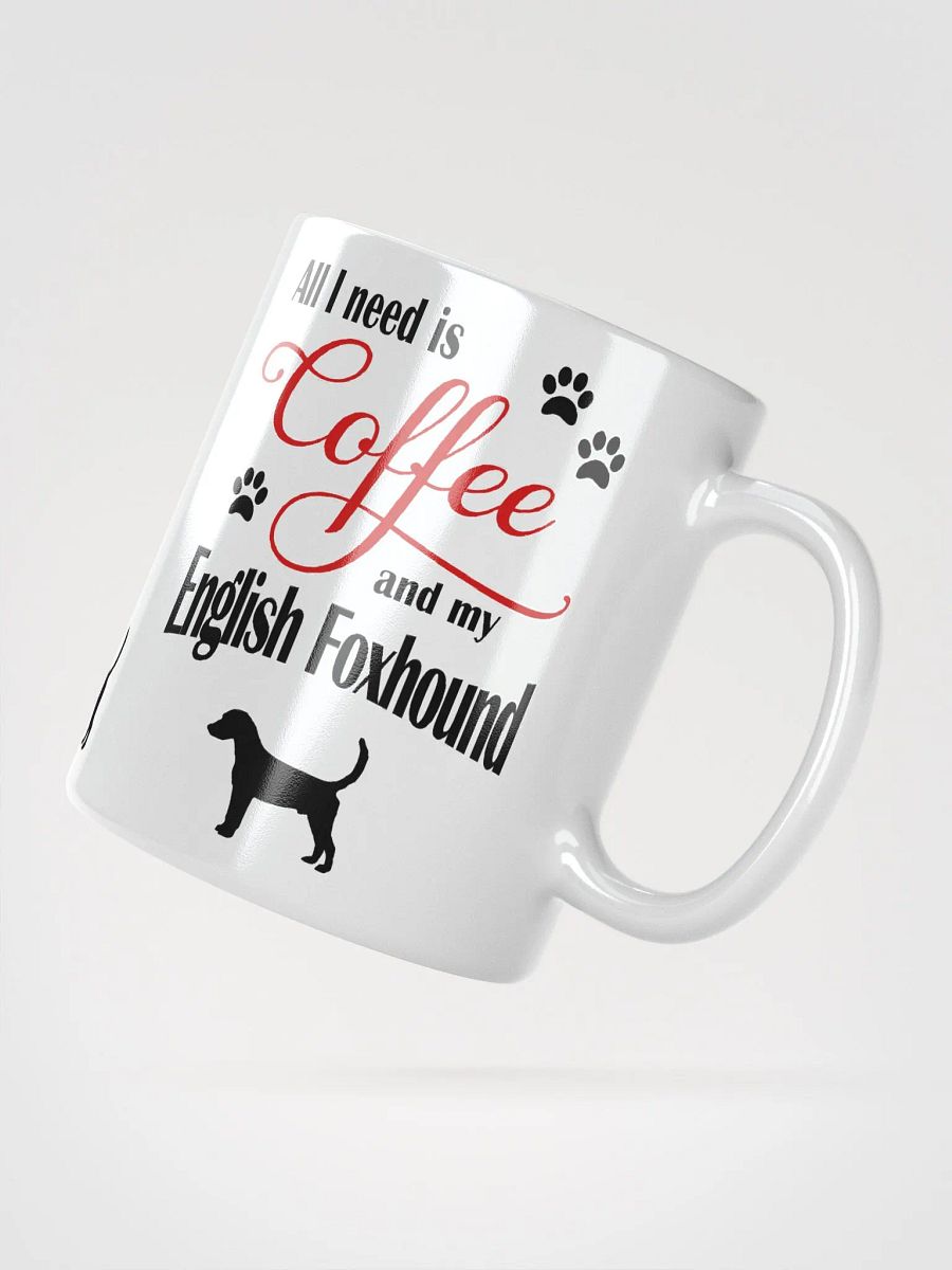 Coffee and my English Foxhound Mug product image (2)