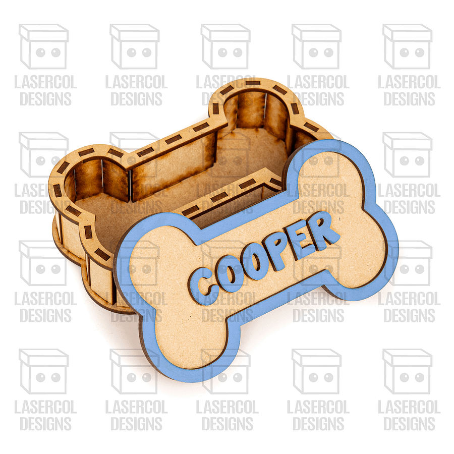 Dog Bone Boxes (3 Sizes) - Laser Cut Files product image (4)