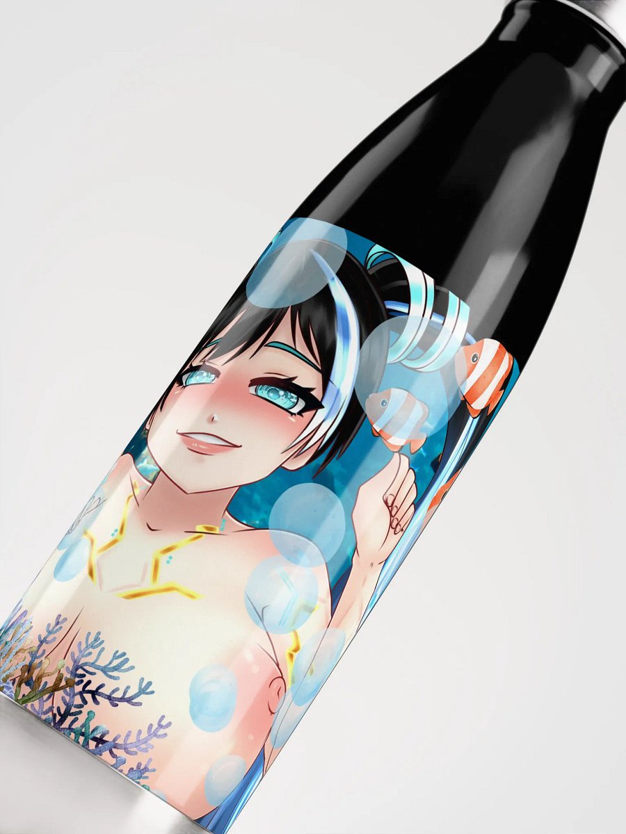 Adult Only Summer Swim Cyber DEM0 Metal Water Bottle product image (5)