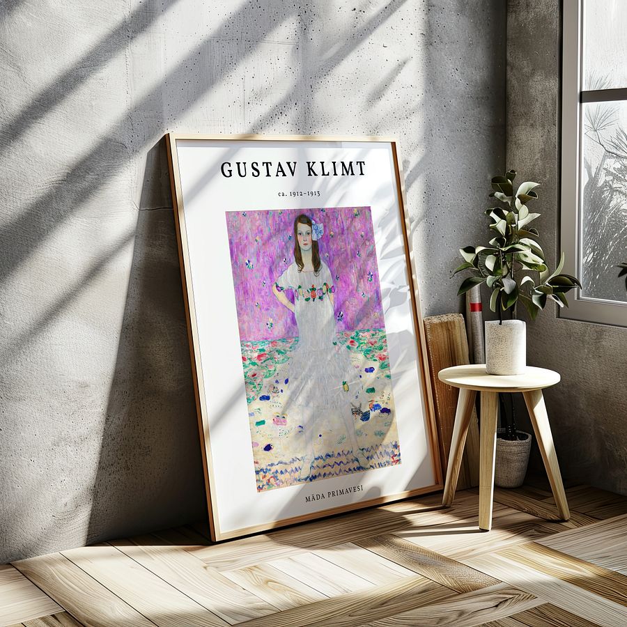 Mada Primavesi by Gustav Klimt Vintage Art Nouveau Poster product image (20)