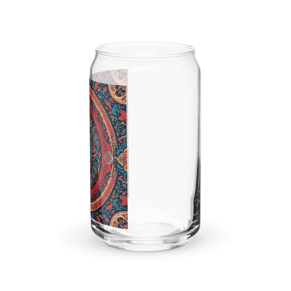 Glass with Persian Carpet Design Mix of Beautiful Colors product image (39)