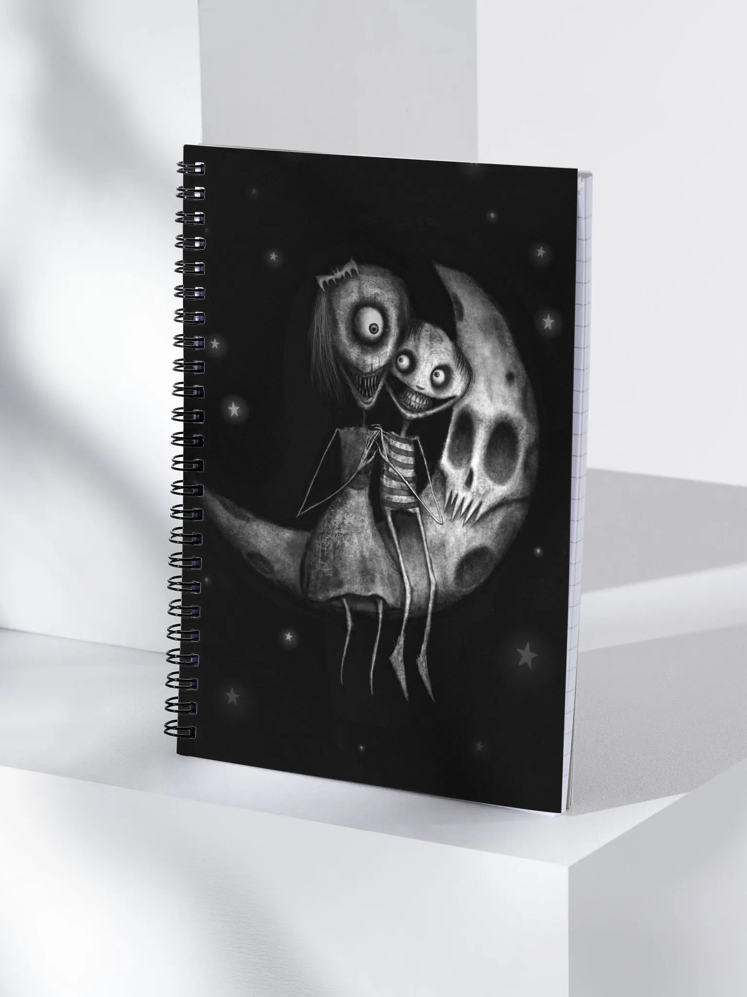 Creepy Moon Notebook product image (3)